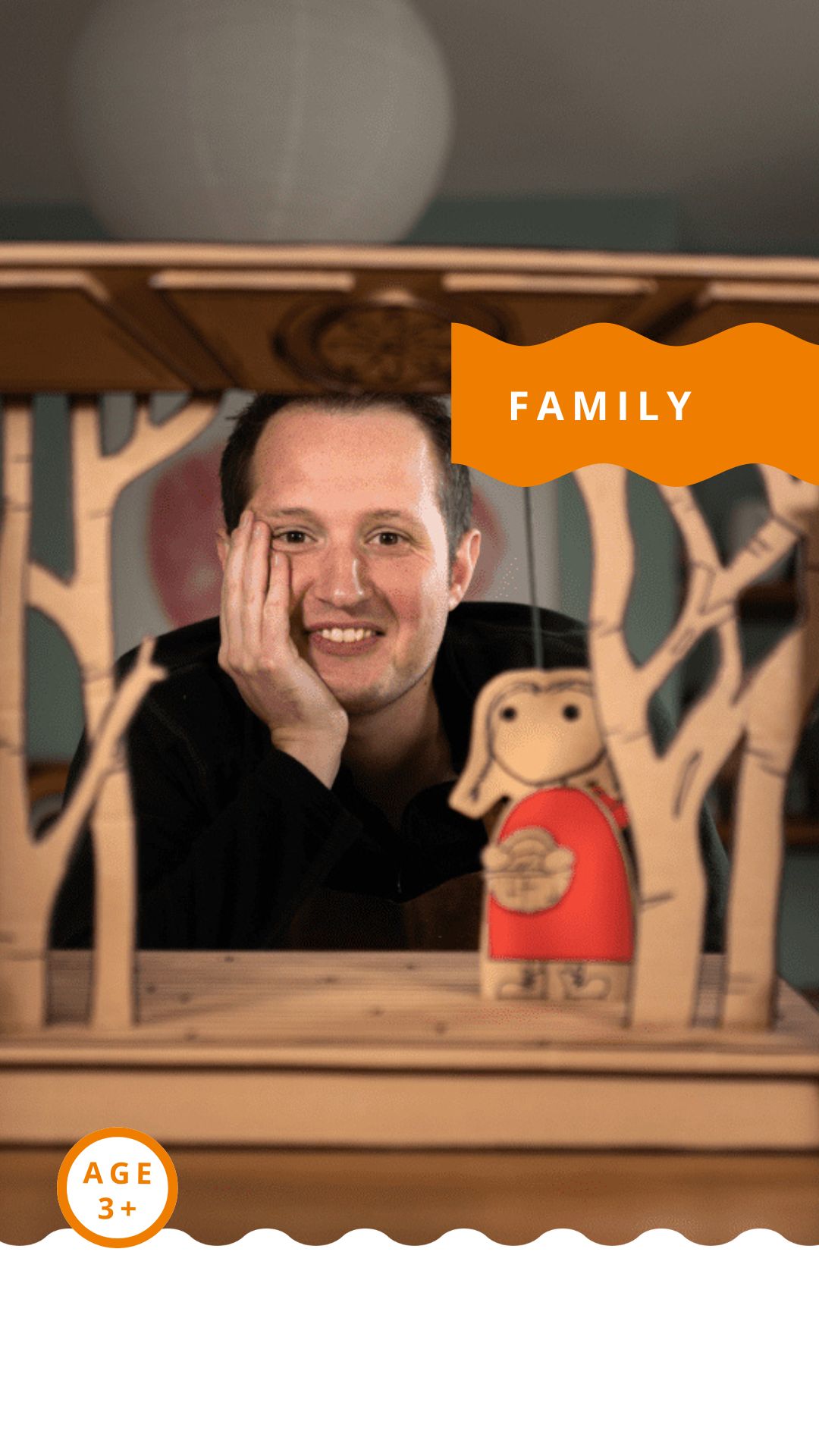 BOXTROPOLIS – Cardboard Puppetry Interactive Workshop for families